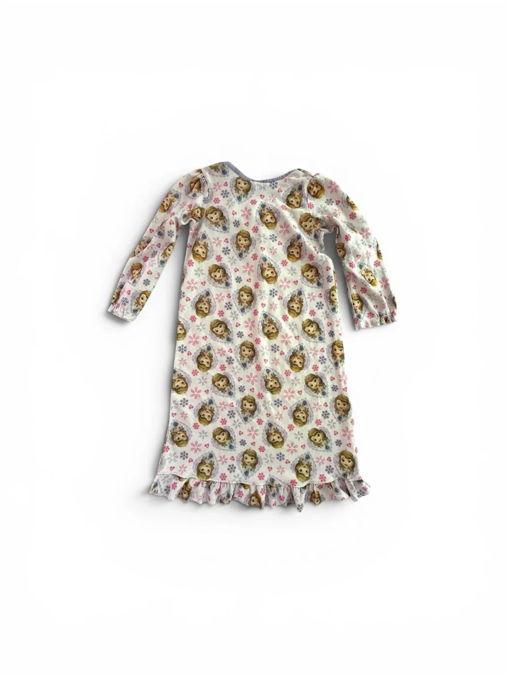 Disney Princess Sofia The First Girls Nightgown 5 5T - Holes and Pilling - Picture 2 of 14